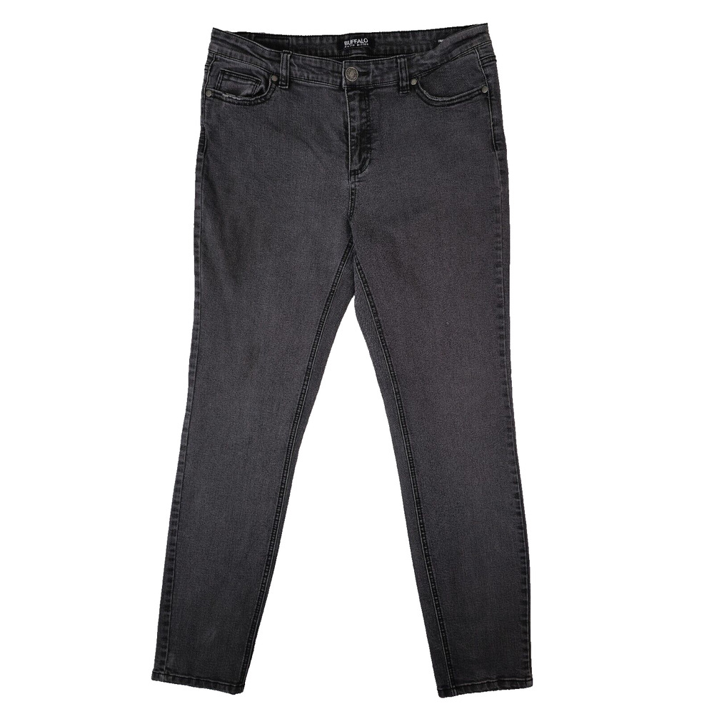 Buffalo David Bitton Jeans‎ Womens 10/30 Black Francesca Mid Rise Skinny Stretch